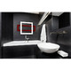 Radox Combi 600x900 Czarna Struktura 570W grzejnik do łazienki dekoracyjny poziomy