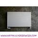 Nova Horizontal 350x1500 biały mat moc:780W ekskluzywny grzejnik poziomy