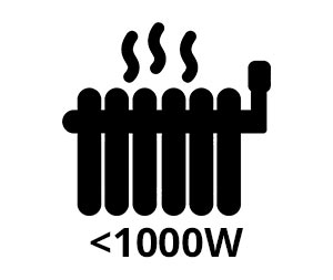 Grzejniki moc do 1000W