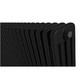 Irsap Tesi 4 565x1440 czarny mat podłączenie boczne 2393W grzejnik dekoracyjny poziomy retro żeberkowy
