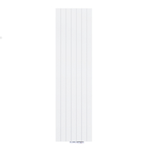 Radox Sheer 2000x660 D50 biały mat 2288W grzejnik pionowy dekoracyjny / do salonu o pow.25-30m2