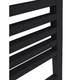 Radox Quebis 1100x400 Czarny Struktura 302W minimalistyczny design / grzejnik łazienkowy grzejnik łazienkowy o profilu kwadratowym