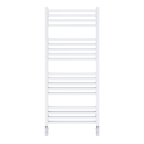Radox Quebis 1100x500 biały minimalistyczny design / grzejnik łazienkowy o profilu kwadratowym