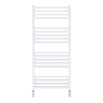 Radox Quebis 1100x500 biały minimalistyczny design / grzejnik łazienkowy o profilu kwadratowym