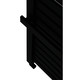 AG Design IRA 950x530 czarny mat 448W grzejnik łazienkowy z relingami - rozstaw dolny 500mm