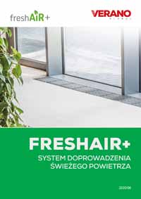 FreshAir+ Verano - System Doprowadzenia Świeżego Powietrza