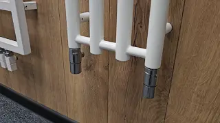 Grzejnik łazienkowy Radox Kolona Round animowany obrazek