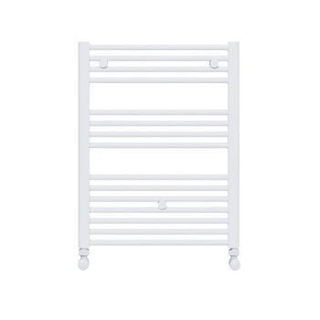 AG Design Silius Flat 760x600 biały 431W praktyczny grzejnik do łazienki