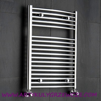 Scala Round Chrom 800x600 341W wąski grzejnik chromowany