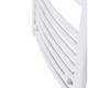 AG Design Silius Round 760x600 biały 431W praktyczny grzejnik do łazienki