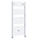 AG Design Silius Flat 1160x500 biały 565W praktyczny grzejnik do łazienki