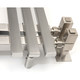 AG Design Piani Inox 1000x500 464W grzejnik łazienkowy ze s