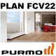 Purmo Plan Ventil Mini Plint P FCV 22 200x2300 grzejnik płytowy 1789W