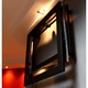 Allure 660x700 Czarna Struktura+Chrom grzejnik dekoracyjny 916W