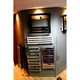 Allure 660x700 Czarna Struktura+Chrom grzejnik dekoracyjny 916W