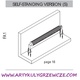 AG Design FA1-S Medium Tube 137x500 210W grzejniki dekoracyjny