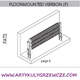 AG Design FA3-F Big Tube 402x1500 1788W grzejniki loftowe