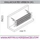 AG Design FAO3-W Small Tube 282x500 425W grzejniki loftowe