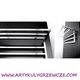 Smart Chrom 330x600 245W Grzejnik Łazienkowy Poziomy