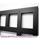 Maze 1690x490 Textura Black + Zawory gratis grzejnik dekoracyjny