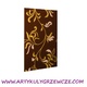 Nova Glass Gold Leaf 900x630 855W grzejnik ozdobny szklany