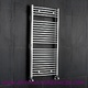 Scala Round Chrom 1200x500 435W wąski grzejnik chromowany
