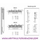 Purmo Kos V22 1800x450 1698W Bialy grzejnik dekoracyjny pionowy
