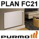 Plan Compact 600x1600 Biały moc:2061W podłączenie boczne