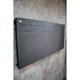 Nova Horizontal 560x800 grafit Strukturalny 710W grzejnik dekoracyjny poziomy