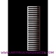 Upper Quadro 1800x600 785W ekskluzywny grzejnik chromowany