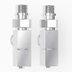 Radox RX-3 satyna zawory dekoracyjne regulacyjne kwadratowy do grzejników