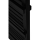 AG Design IRA 1150x530 czarny mat moc:535W grzejnik łazienkowy z relingami rozstaw 500mm