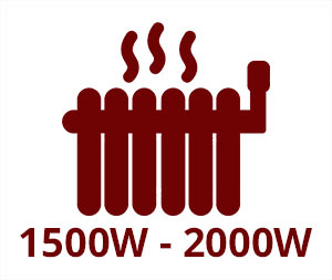 Grzejniki 1500W - 2000W