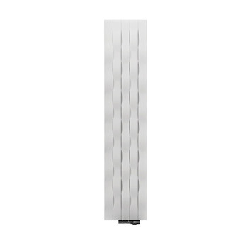 AG Grzejniki Design Wave 1820x377 D50 biała matowa struktura 771W grzejnik dekoracyjny fala