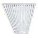 AG Eterna Uno 1800x552 Biały moc 1650W D50 grzejnik dekoracyjny pionowy do pokoju 22 m2