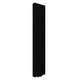 Radox Tosca 2000x400 D50 2160W TEXTURA BLACK / grzejnik dekoracyjny pionowy do salonu o pow.22-30m2