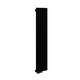 Vulcanico 1800x435x6 rur 1500W D50 czarny mat grzejnik rurowy pionowy