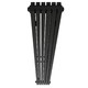 AG Eterna Duo 1800x212 czarny moc 980W D50 grzejnik dekoracyjny pionowy do pokoju 14m2