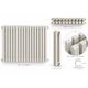 AG Eterna Duo 500x521 piaskowy moc 738W D50 grzejnik pokojowy do pom.10-12 m2