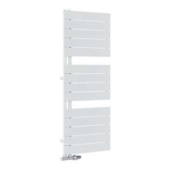 AG Design ELI 1195x500 biały 600W asymetryczny grzejnik dekoracyjny do łazienki