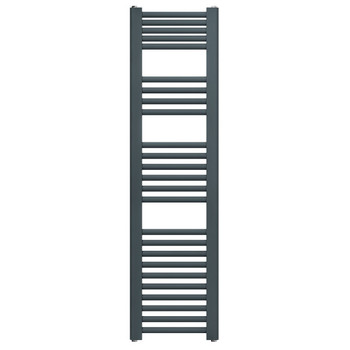 AG Design Nazzano 1123x300 Antracyt mat 481W wąski grzejnik łazienkowy drabinkowy o szerokości 30cm