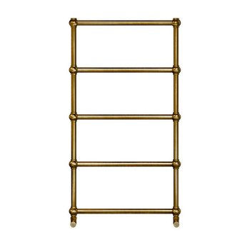 AG Design Mia Vintage 1000x530 240 W grzejnik retro łazienkowy stary mosiądz
