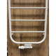 Radox Flow 1110x500 biały mat grzejnik retro łazienkowy