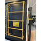 AG Spa Collection Baron 1060x560 Gold Satin 380W grzejnik łazienkowy retro złoty matowy