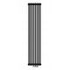 Irsap Tesi 3 1800x270 Czarny Matt D50 moc:1014W grzejnik retro pionowy - ponadczasowa klasyka / maksymalna moc-minimalna szerokość